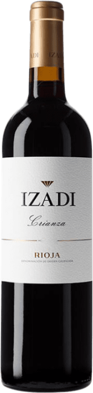 10,95 € 免费送货 | 红酒 Izadi 岁 D.O.Ca. Rioja 拉里奥哈 西班牙 Tempranillo 瓶子 75 cl