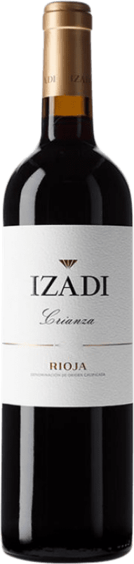12,95 € Бесплатная доставка | Красное вино Izadi Crianza — Крианса D.O.Ca. Rioja Ла-Риоха Испания Tempranillo — Темпранильо 75 cl