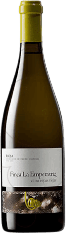 21,95 € Бесплатная доставка | Белое вино Hernáiz Finca La Emperatriz Cepas Viejas старения D.O.Ca. Rioja Ла-Риоха Испания Viura бутылка 75 cl