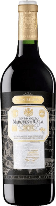 131,95 € Envoi gratuit | Vin rouge Marqués de Riscal Grande Réserve D.O.Ca. Rioja La Rioja Espagne Tempranillo, Graciano, Mazuelo, Carignan Bouteille Magnum 1,5 L