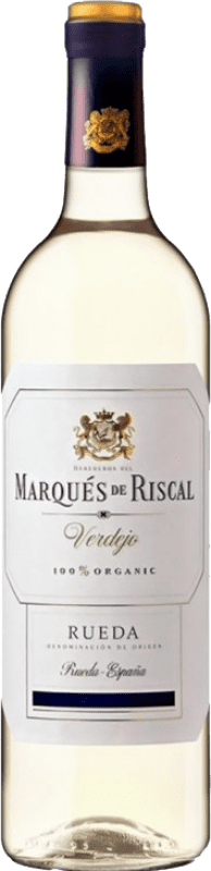 14,95 € Envoi gratuit | Vin Blanc Marqués de Riscal D.O. Rueda Castille et Leon Espagne Verdejo Organic — Biologique 75 cl