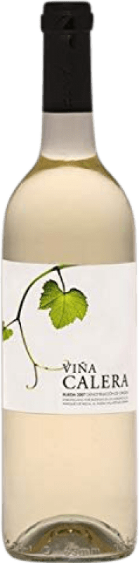 6,95 € 免费送货 | 白酒 Marqués de Riscal Viña Calera 年轻的 D.O. Rueda 卡斯蒂利亚莱昂 西班牙 Macabeo, Verdejo, Sauvignon White 瓶子 75 cl