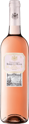 22,95 € Kostenloser Versand | Rosé-Wein Marqués de Riscal Jung D.O.Ca. Rioja La Rioja Spanien Tempranillo Magnum-Flasche 1,5 L