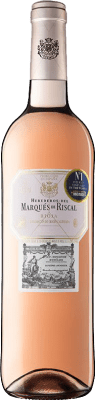 21,95 € 免费送货 | 桃红葡萄酒 Marqués de Riscal 年轻的 D.O.Ca. Rioja 拉里奥哈 西班牙 Tempranillo — 丹魄 大瓶 — Magnum 1,5 L