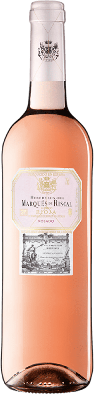 21,95 € Kostenloser Versand | Rosé-Wein Marqués de Riscal Jung D.O.Ca. Rioja La Rioja Spanien Tempranillo Magnum-Flasche 1,5 L