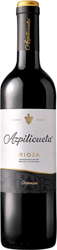8,95 € Free Shipping | Red wine Campo Viejo Azpilicueta Crianza D.O.Ca. Rioja The Rioja Spain Tempranillo, Graciano, Mazuelo, Carignan Bottle 75 cl