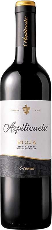 11,95 € Kostenloser Versand | Rotwein Campo Viejo Azpilicueta Crianza — Kurze Fassreifung D.O.Ca. Rioja La Rioja Spanien Tempranillo, Graciano, Mazuelo, Cariñena — Carignan Flasche 75 cl