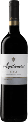 6,95 € Бесплатная доставка | Красное вино Campo Viejo Azpilicueta старения D.O.Ca. Rioja Ла-Риоха Испания Tempranillo, Graciano, Mazuelo, Carignan Половина бутылки 37 cl