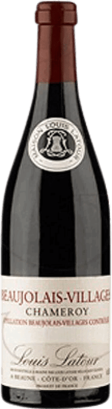 12,95 € Spedizione Gratuita | Vino rosso Louis Latour A.O.C. Beaujolais-Villages Francia Cabernet Franc, Gamay Bottiglia 75 cl