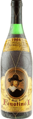 387,95 € Free Shipping | Red wine Faustino I Gran Reserva 1964 D.O.Ca. Rioja The Rioja Spain Tempranillo, Graciano, Mazuelo, Carignan Bottle 75 cl