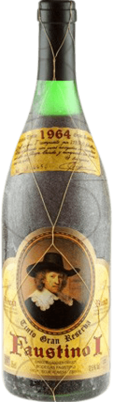 419,95 € Envio grátis | Vinho tinto Faustino I Grande Reserva 1964 D.O.Ca. Rioja La Rioja Espanha Tempranillo, Graciano, Mazuelo, Carignan Garrafa 75 cl