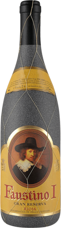 25,95 € 免费送货 | 红酒 Faustino I 大储备 D.O.Ca. Rioja 拉里奥哈 西班牙 Tempranillo, Graciano, Mazuelo, Carignan 瓶子 75 cl