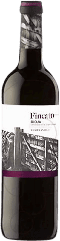 3,95 € Kostenloser Versand | Rotwein Faustino Finca 10 Jung D.O.Ca. Rioja La Rioja Spanien Flasche 75 cl