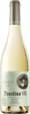 5,95 € Бесплатная доставка | Белое вино Faustino VII Молодой D.O.Ca. Rioja Ла-Риоха Испания Macabeo бутылка 75 cl