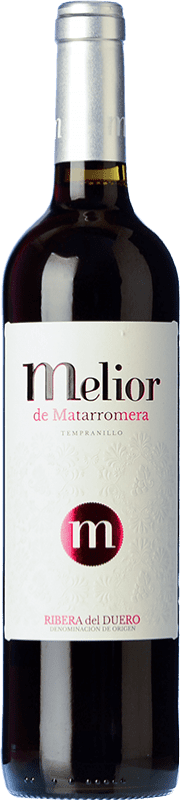 10,95 € Бесплатная доставка | Красное вино Matarromera Melior D.O. Ribera del Duero Кастилия-Леон Испания бутылка 75 cl