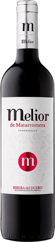 10,95 € Envío gratis | Vino Tinto Matarromera Melior Roble D.O. Ribera del Duero Castilla y León España 75 cl