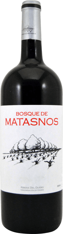 48,95 € 免费送货 | 红酒 Bosque de Matasnos 岁 D.O. Ribera del Duero 卡斯蒂利亚莱昂 西班牙 Tempranillo, Merlot, Malbec 瓶子 Magnum 1,5 L