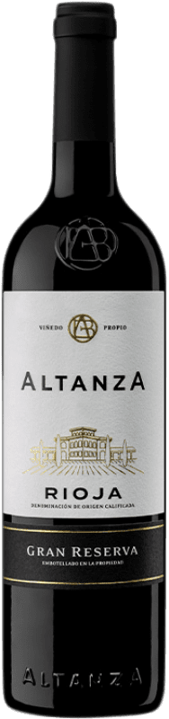 24,95 € Envio grátis | Vinho tinto Altanza Lealtanza Grande Reserva D.O.Ca. Rioja La Rioja Espanha Tempranillo Garrafa 75 cl