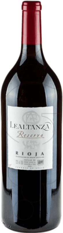 39,95 € Envio grátis | Vinho tinto Altanza Lealtanza Reserva D.O.Ca. Rioja La Rioja Espanha Tempranillo Garrafa Magnum 1,5 L