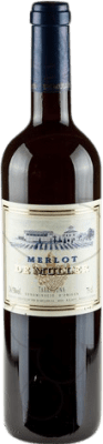 8,95 € Spedizione Gratuita | Vino rosso De Muller Negre Crianza D.O. Tarragona Catalogna Spagna Merlot Bottiglia 75 cl