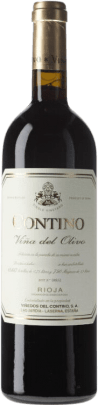 101,95 € 免费送货 | 红酒 Viñedos del Contino Viña del Olivo 预订 D.O.Ca. Rioja 拉里奥哈 西班牙 Tempranillo, Graciano 瓶子 75 cl