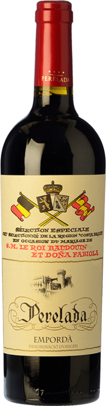 19,95 € Kostenloser Versand | Rotwein Perelada & Chivite Reina Fabiola Reserve D.O. Empordà Katalonien Spanien Merlot, Syrah, Grenache, Cabernet Sauvignon, Mazuelo, Carignan Flasche 75 cl