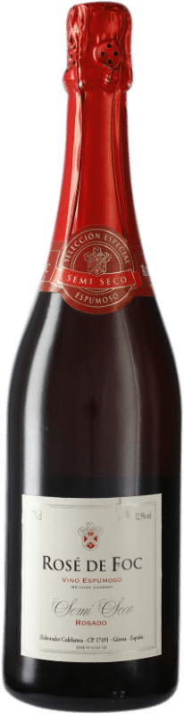 4,95 € Envio grátis | Espumante Rosé Perelada & Chivite Foc Semiseco — Meio Seco Rosé Catalunha Espanha Tempranillo, Garnacha — Grenache, Mazuelo, Cariñena — Carignan Garrafa 75 cl
