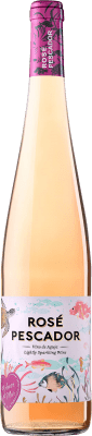 5,95 € 免费送货 | 玫瑰气泡酒 Perelada Pescador Rose 年轻的 D.O. Empordà 加泰罗尼亚 西班牙 Merlot, Grenache, Trepat 瓶子 75 cl