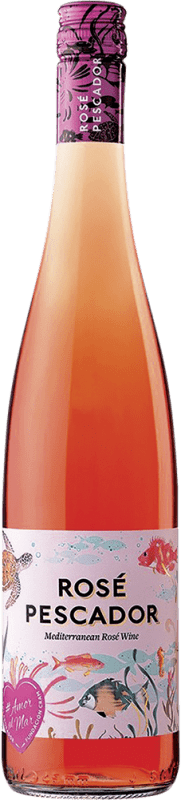 6,95 € Kostenloser Versand | Rosé Sekt Perelada Pescador Rose Jung D.O. Empordà Katalonien Spanien Merlot, Grenache, Trepat Flasche 75 cl