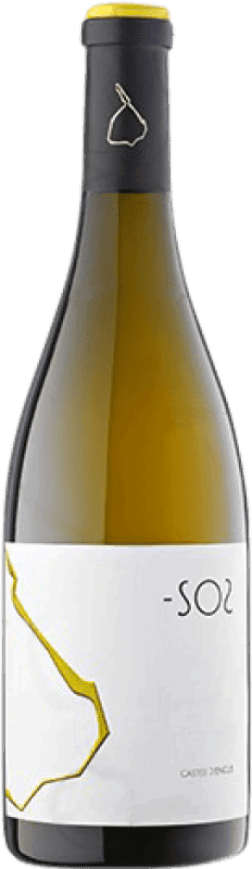 19,95 € Envio grátis | Vinho branco Castell d'Encus SO2 Crianza D.O. Costers del Segre Catalunha Espanha Sauvignon Branca, Sémillon Garrafa 75 cl