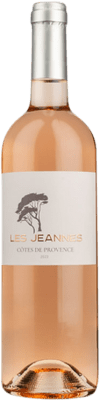 19,95 € Бесплатная доставка | Розовое вино Brotte Les Jeannes A.O.C. Côtes de Provence Прованс Франция Syrah, Garnacha Roja бутылка 75 cl