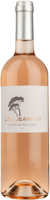 27,95 € Envío gratis | Vino rosado Brotte Les Jeannes A.O.C. Côtes de Provence Provence Francia Syrah, Garnacha Roja Botella 75 cl