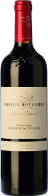 213,95 € Бесплатная доставка | Красное вино Abadía Retuerta Отбор, Особый Crianza — Крианса I.G.P. Vino de la Tierra de Castilla y León Кастилия-Леон Испания Tempranillo — Темпранильо, Syrah — Сира, Cabernet Sauvignon — Каберне Совиньон Бутылка Иеробоам Двойной Магнум 3 L