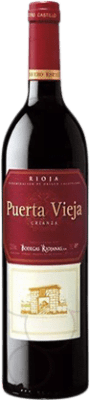 5,95 € Free Shipping | Red wine Bodegas Riojanas Puerta Vieja Crianza D.O.Ca. Rioja The Rioja Spain Tempranillo, Graciano, Mazuelo, Carignan Half Bottle 50 cl