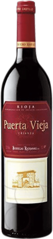 5,95 € Free Shipping | Red wine Bodegas Riojanas Puerta Vieja Aged D.O.Ca. Rioja The Rioja Spain Tempranillo, Graciano, Mazuelo, Carignan Medium Bottle 50 cl