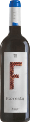 7,95 € Spedizione Gratuita | Vino rosso Pere Guardiola Floresta Negre Giovane D.O. Empordà Catalogna Spagna Syrah, Grenache Bottiglia 75 cl
