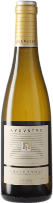 13,95 € Envío gratis | Vino blanco Augustus Crianza D.O. Penedès Cataluña España Chardonnay Media Botella 37 cl