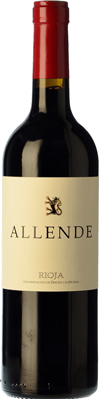 28,95 € Бесплатная доставка | Красное вино Allende D.O.Ca. Rioja Ла-Риоха Испания Tempranillo бутылка 75 cl