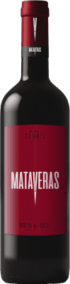 17,95 € Free Shipping | Red wine Pago de Mataveras Aged D.O. Ribera del Duero Castilla y León Spain Tempranillo, Merlot, Cabernet Sauvignon Bottle 75 cl