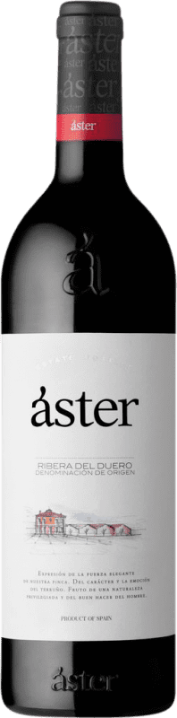 81,95 € 送料無料 | 赤ワイン Áster Crianza — クリアンサ D.O. Ribera del Duero カスティーリャ・イ・レオン スペイン Tempranillo — テンプラニーリョ マグナムボトル 1,5 L