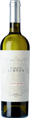 19,95 € Free Shipping | White Wine Albar Lurton Hermanos Lurton Cuesta Oro Crianza — Aged D.O. Rueda Castilla y León Spain Verdejo Bottle 75 cl