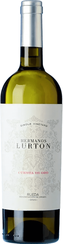 19,95 € Free Shipping | White Wine Albar Lurton Hermanos Lurton Cuesta Oro Crianza — Aged D.O. Rueda Castilla y León Spain Verdejo Bottle 75 cl