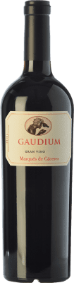 58,95 € Envio grátis | Vinho tinto Marqués de Cáceres Gaudium D.O.Ca. Rioja La Rioja Espanha Tempranillo, Graciano Garrafa 75 cl