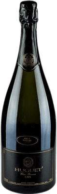 69,95 € Free Shipping | White Sparkling Wine Huguet de Can Feixes Brut Nature Grand Reserve — Long Barrel-Aged D.O. Cava Catalonia Spain Pinot Noir, Macabeo, Parellada Magnum Bottle 1,5 L