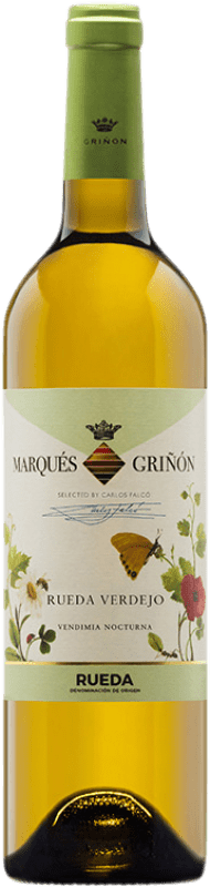 9,95 € Free Shipping | White Wine Marqués de Griñón Young D.O. Rueda Castilla y León Spain Verdejo 75 cl