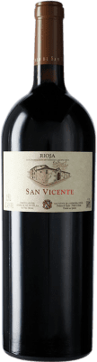 118,95 € Envio grátis | Vinho tinto Señorío de San Vicente D.O.Ca. Rioja La Rioja Espanha Tempranillo Garrafa Magnum 1,5 L