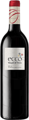 5,95 € Envoi gratuit | Vin rouge Marqués de Vitoria Ecco Jeune D.O.Ca. Rioja La Rioja Espagne Tempranillo Bouteille 75 cl