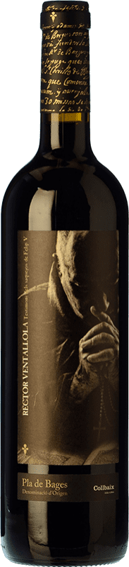 25,95 € Free Shipping | Red Wine El Molí Collbaix El Rector de Ventallola Crianza — Aged D.O. Pla de Bages Catalonia Spain Merlot, Cabernet Sauvignon, Cabernet Franc Bottle 75 cl