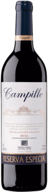 24,95 € Spedizione Gratuita | Vino Rosso Campillo Speciale Riserva D.O.Ca. Rioja La Rioja Spagna Tempranillo, Graciano 75 cl