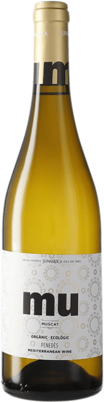 8,95 € Envío gratis | Vino Blanco Sumarroca Muscat Joven D.O. Penedès Cataluña España Moscato Botella 75 cl